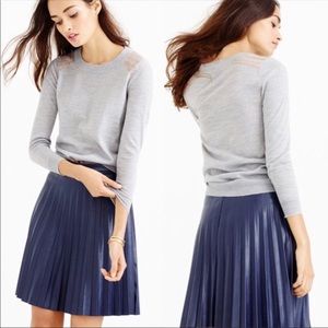 J. Crew embellished tippi wool sweater